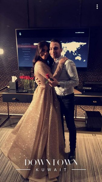شيرين وحسام حبيب في الكويت