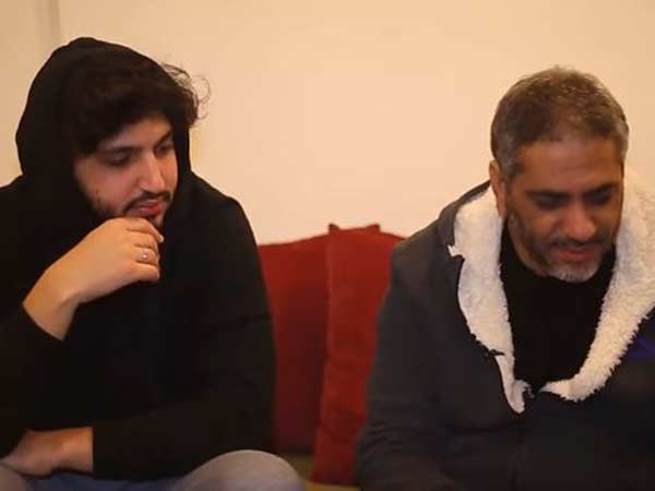فضل مع ابنه محمد شاكر