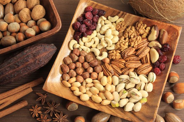 فوائد المكسرات