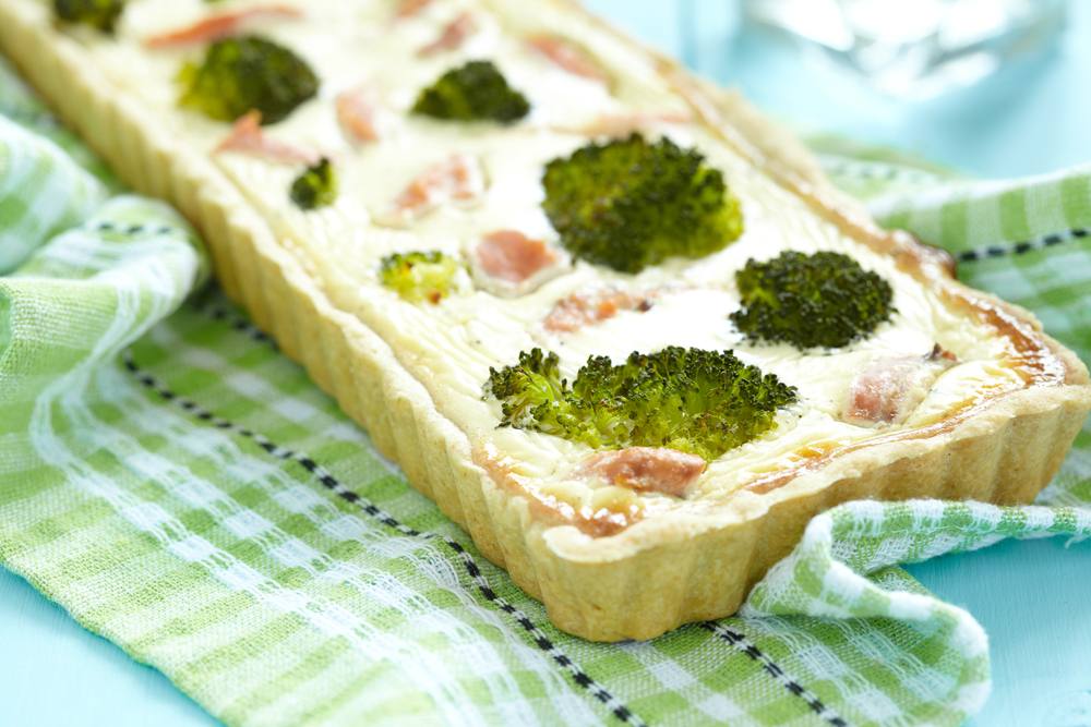 كيش البروكلي