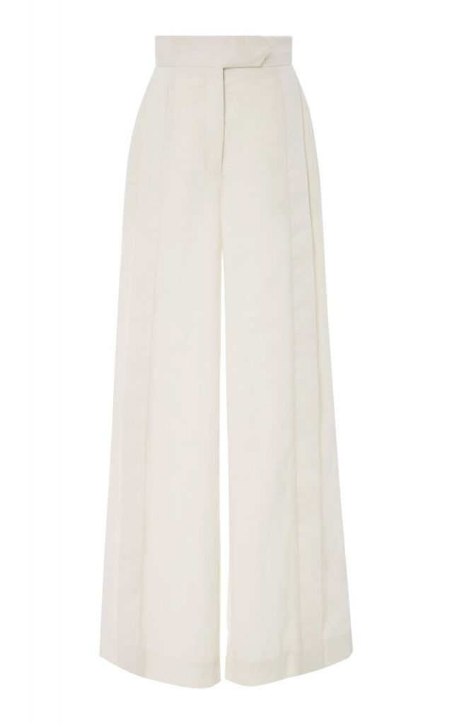Johanna Ortiz M'O Exclusive Linen Moroccan Vibe Pant Color White AED 4,225 Available at ModaOperandi.com_preview