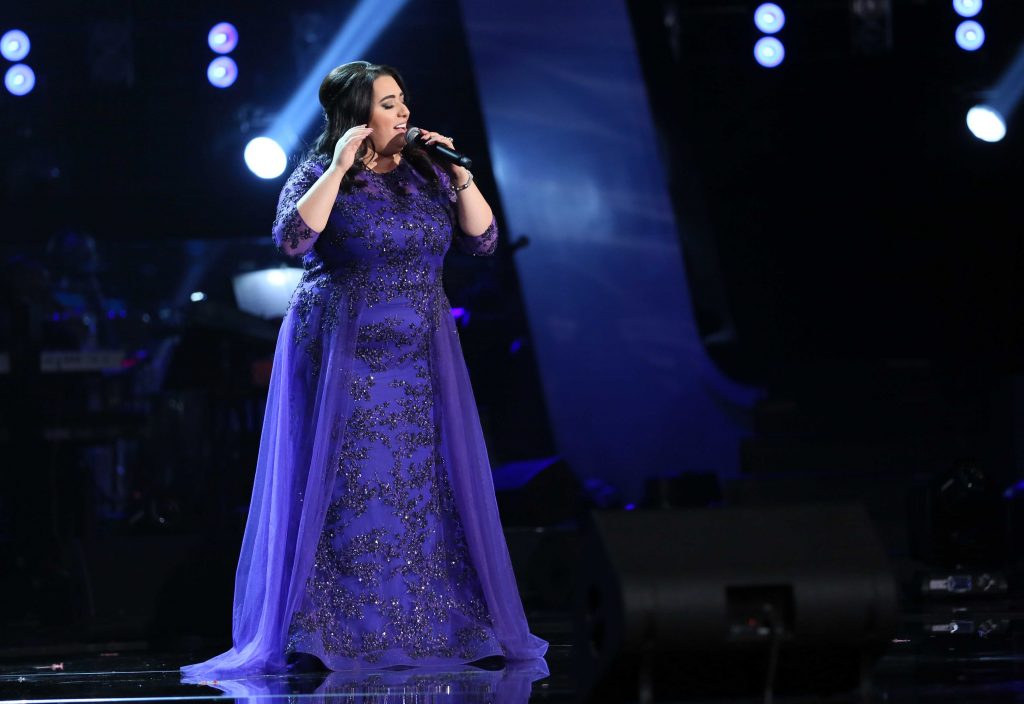 MBC1 & MBC MASR - the Voice S4 - SEMI FINALE- Live 5- Ahlma's team- Finalist Doumouh (2)