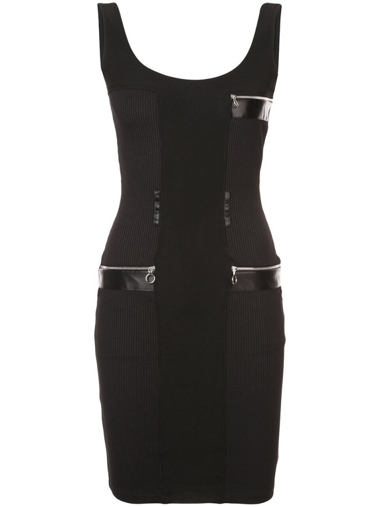 THE LIST_Paco Rabanne-Zip-Detail Fitted Dress_preview