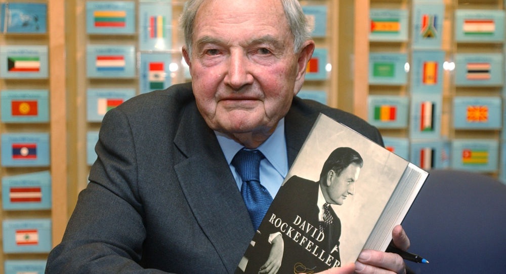 پيغي وديفيد روكفيلر