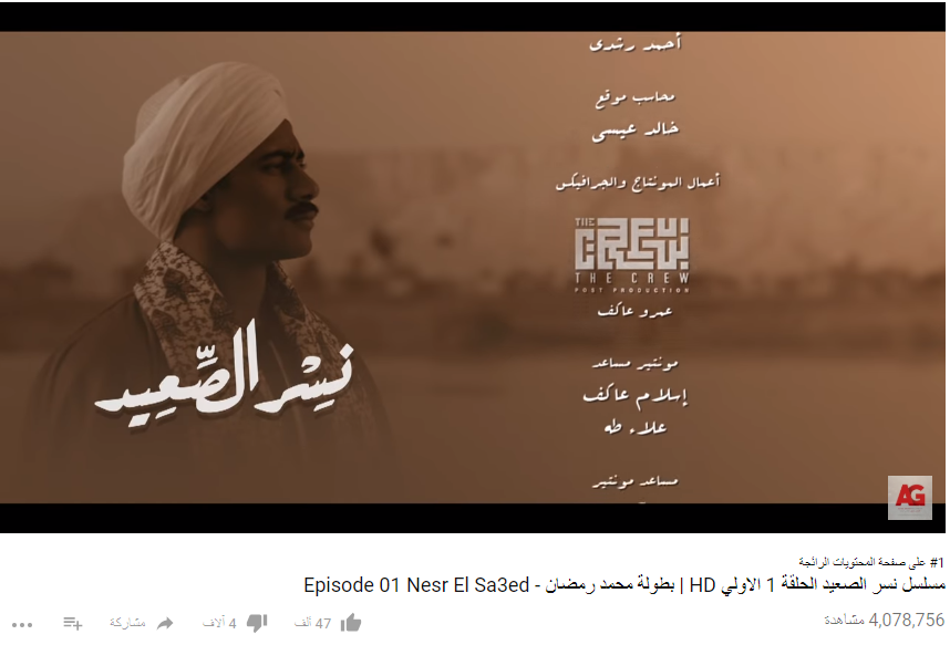 مسلسل نسر الصعيد