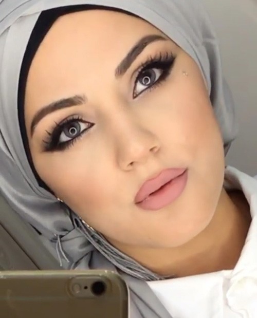 مكياج -خفيف-للمحجبات
