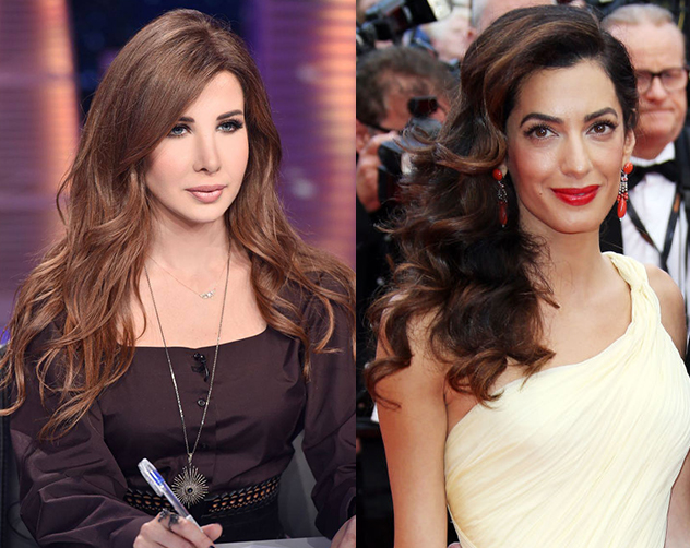 Amal-Clooney-ونانسي-عجرم