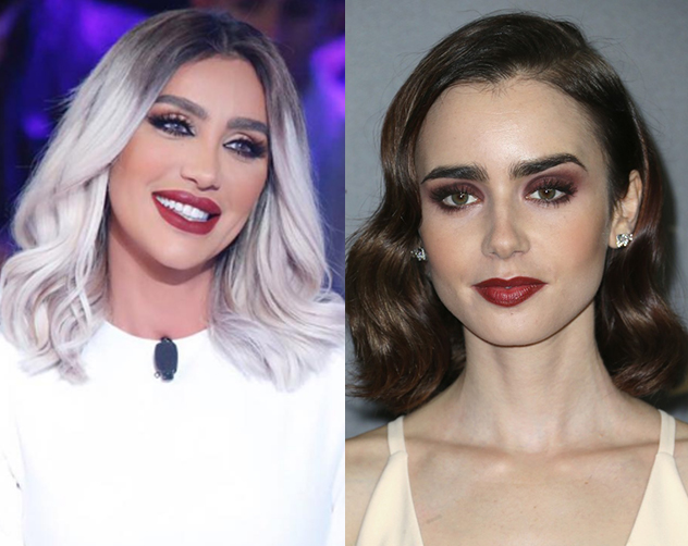 Lily-Collins-و-مايا-دياب