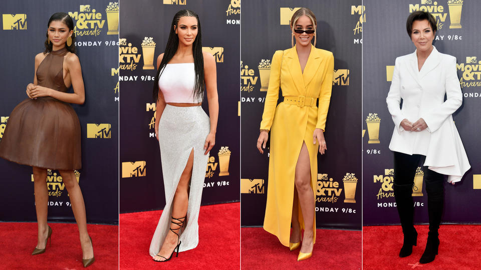 اطلالات-النجمات-في-جوائز-mtv-2018