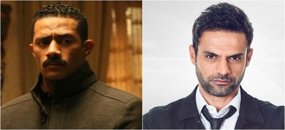 الشاعر امير طعيمة والممثل محمد رمضان