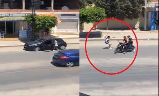 بالفيديو فتاة تونسية تتعرض للسرقة بسبب رقصة كيكي