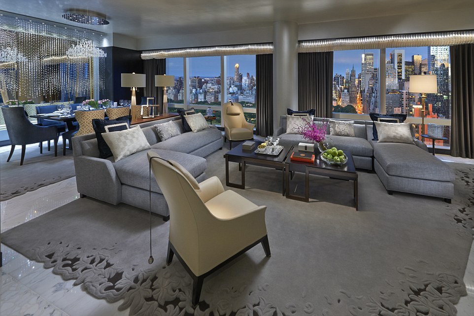 Suite 5000 في فندق Mandarin Oriental New York، نيويورك – 36.000 دولار