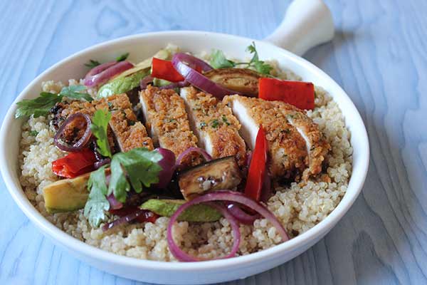 كينوا الدجاج