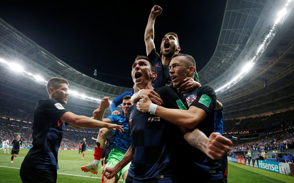 كرواتيا إلى نهائي كأس العالم على حساب إنجلترا
