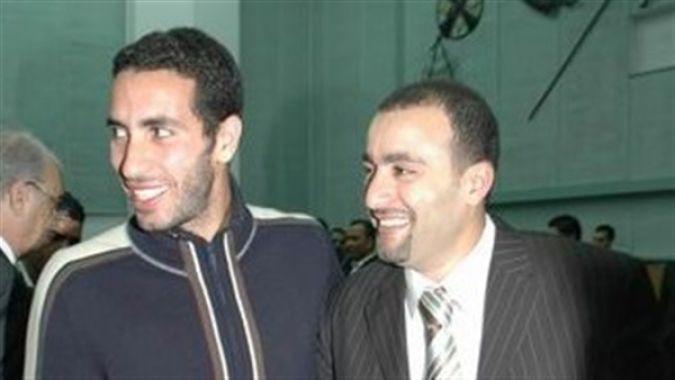 أحمد السقا مع محمد أبو تريكه