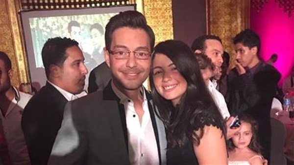 احمد زاهر وابنته ليلى