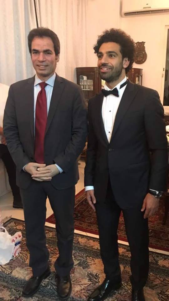 حفل _خطوبة_شقيق_محمد_صلاح