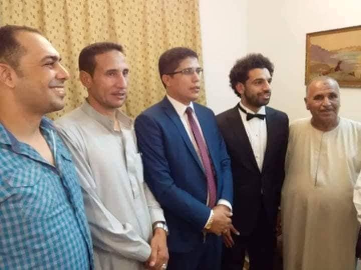 حفل_خطوبة_شقيق _ محمد_صلاح