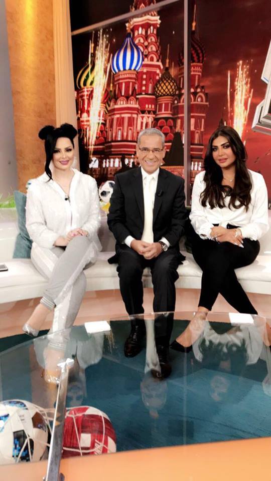 ديانا كرازون وأمل العوضي ومصطفى الاغا