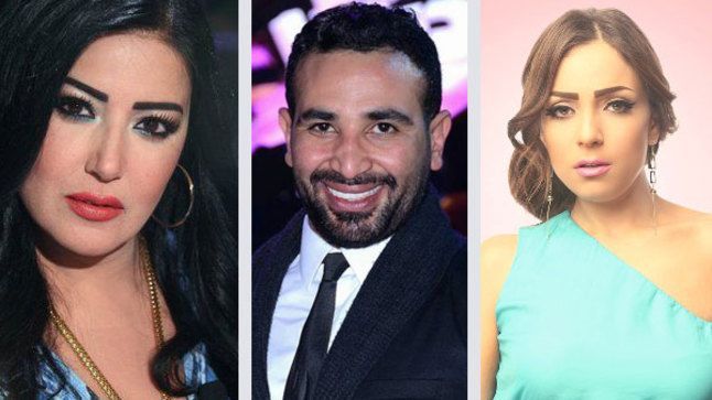 ريم البارودي وأحمد سعد وسمية الخشاب