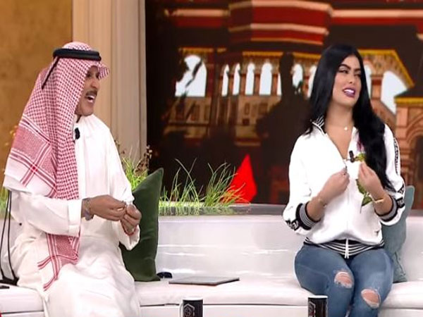 علياء الشمري والفنان عبدالله بالخير