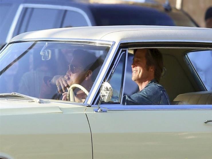 يبدأ-براد-مع-ليناردوا-تصوير-الفيلم