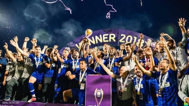 فيديو الهلال يتوج بكأس السوبر السعودي على حساب الاتحاد