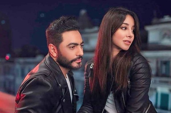 أسيل-عمران-في-كليب-تامر-حسني-الجديد