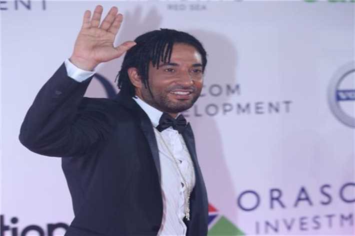 صور عمرو سعد في مهرجان الجونة 