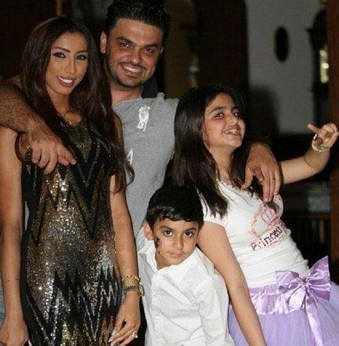 دنيا-بطمة-مع-محمد-الترك-والد-حلا-الترك