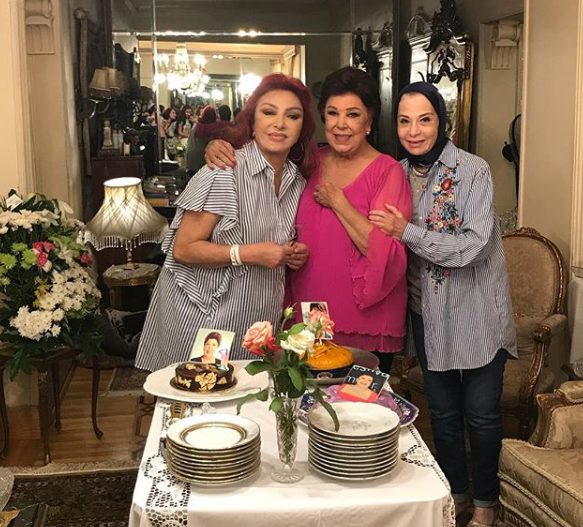 رجاء الجداوي ونبيلة عبيد