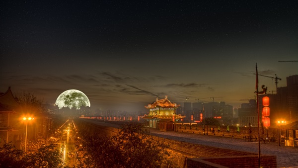 الصين تستعد لإطلاق أول شمس صناعية بشوارعها بحلول عام 2020