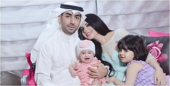 حليمة بولند مع عائلتها