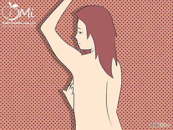 خطوات-الفحص-الذاتي-لسرطان-الثدي