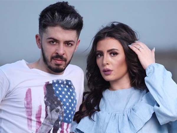هيثم محمد وزوجته وفاء قمر