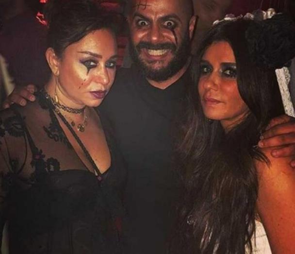 غادة عادل تحتفل بالهالوين