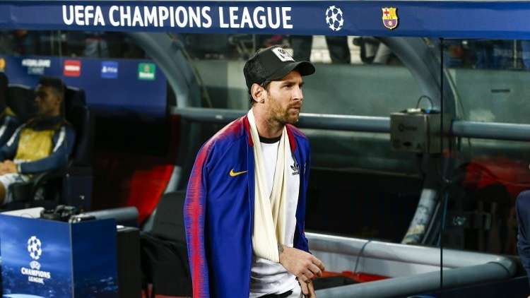 بالفيديو.. ليونيل ميسي يفاجئ جماهير برشلونة بعد إصابته الأخيرة