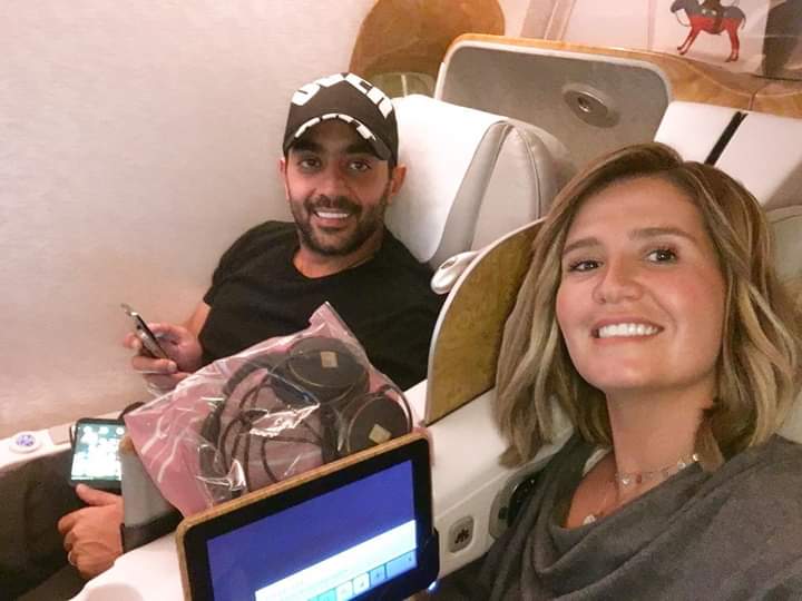 صور هنا شيحة وأحمد فلوكس في شهر العسل