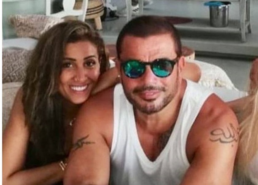 عمرو-دياب-ودينا-الشربيني