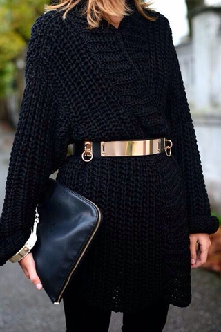 كنزة-صوف-سوداء