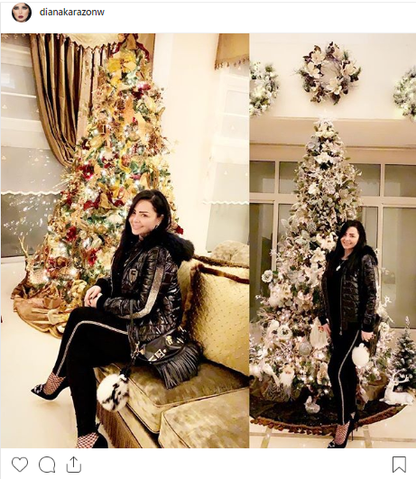 ديانا-كرزون-تنشر-صورة-بمناسبة-الكريسماس