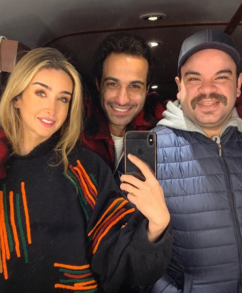 مسلسل أحمد فهمي وهنا الزاهد الواد سيد الشحات