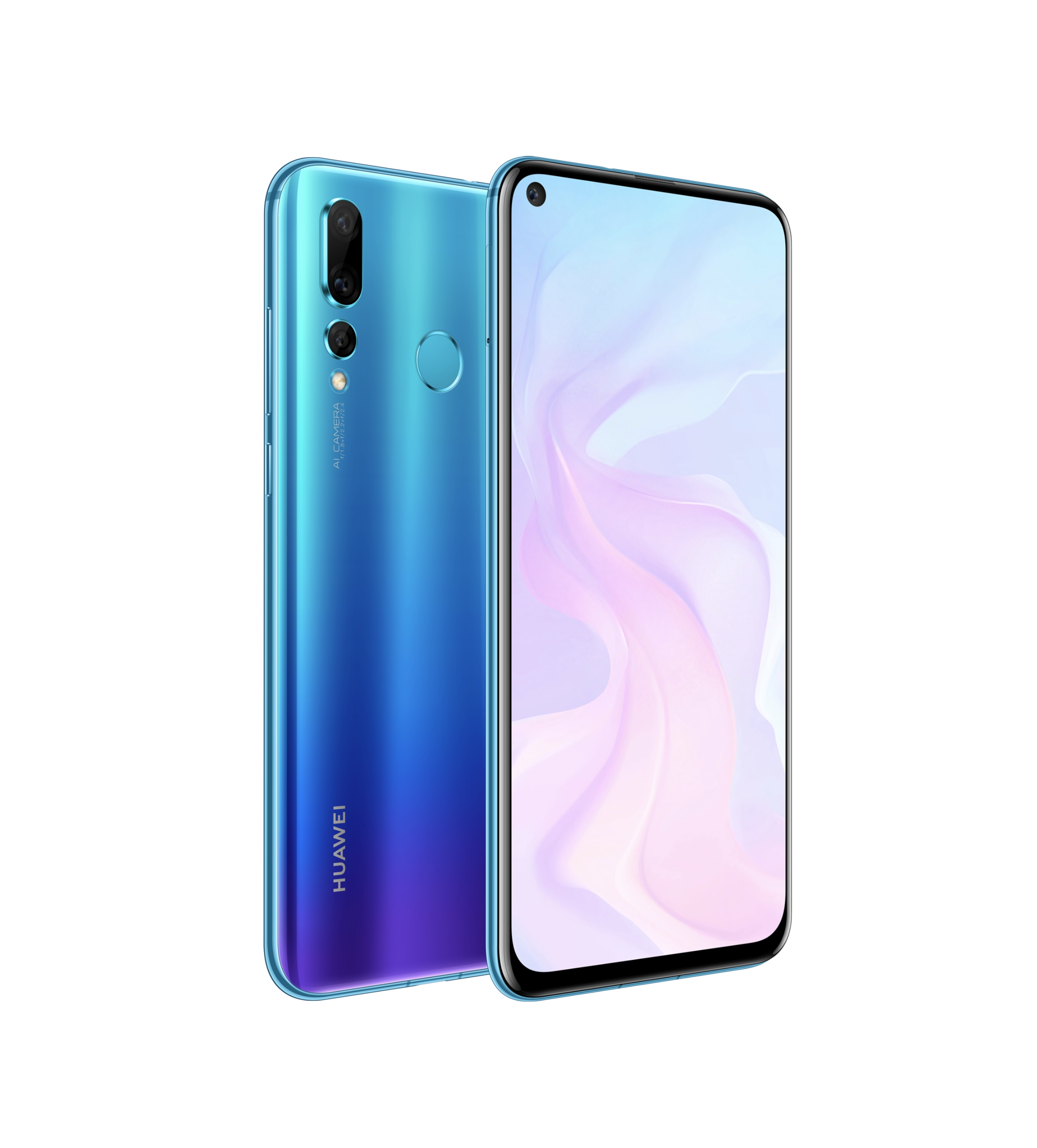 هاتف HUAWEI Nova 4 نجم السيلفي بكاميرا أمامية 25 ميجابكسل