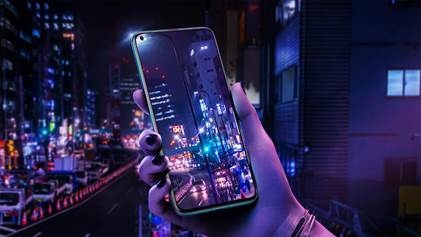 هاتف HUAWEI Nova 4 نجم السيلفي بكاميرا أمامية 25 ميجابكسل
