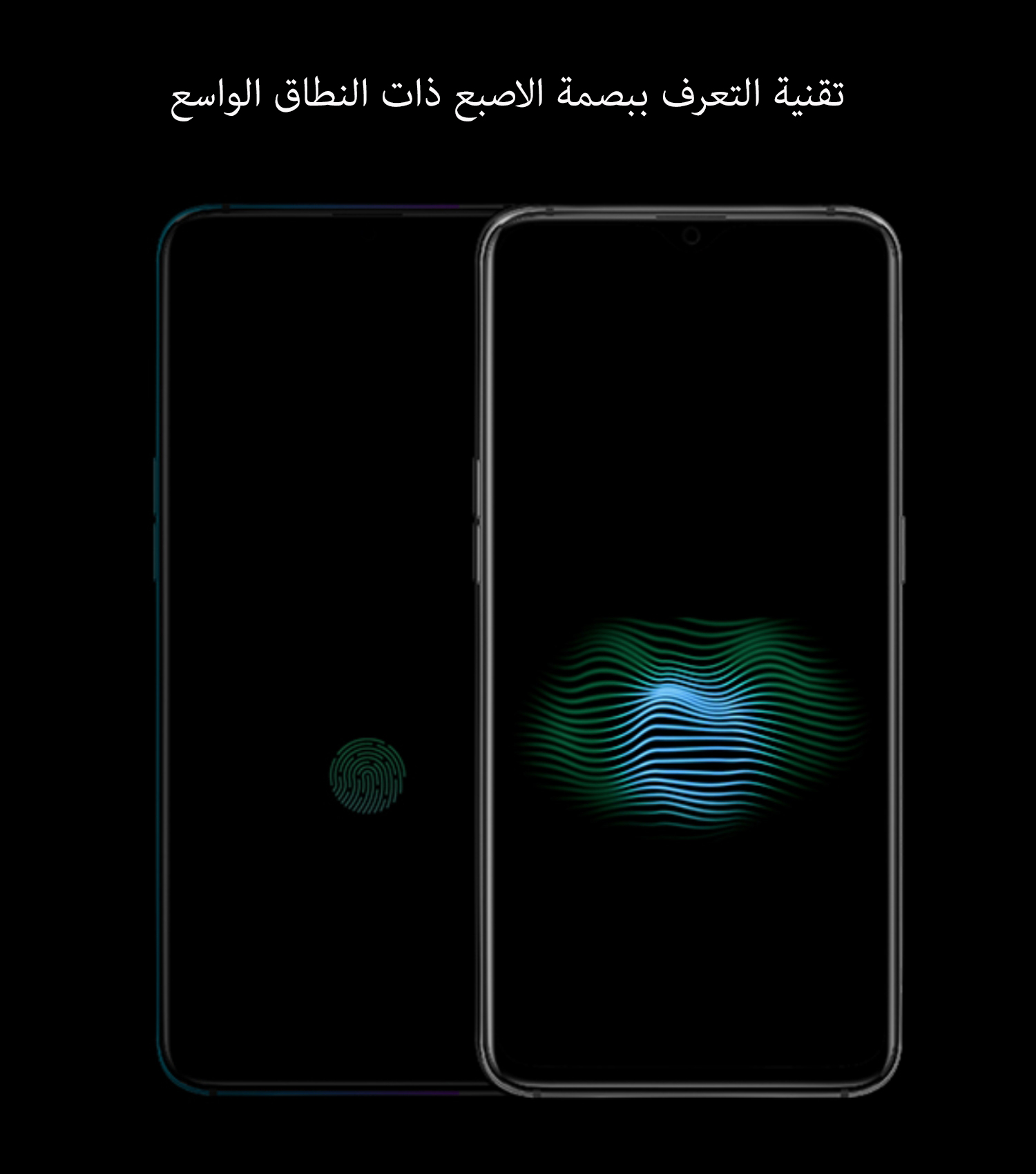 تقنية التعرف ببصمة الاصبع ذات النطاق الواسع