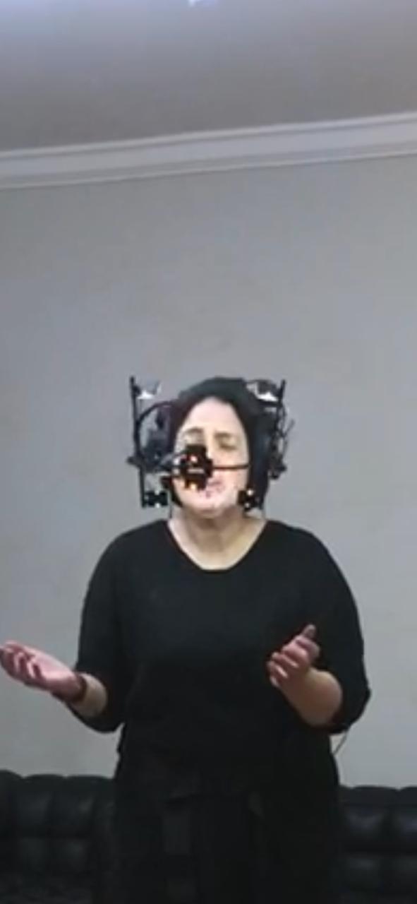 -صابرين-اثناء-تسجيل-اغنيات-الحفل