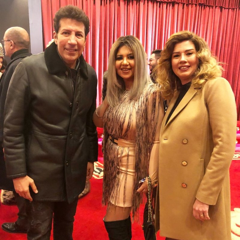 هاني-رمزي-وبوسي-شلبي-ورانيا-فريد-شوقي-في-العرض-الخاص-في-مسرحية-3-ايام-في-الساحل