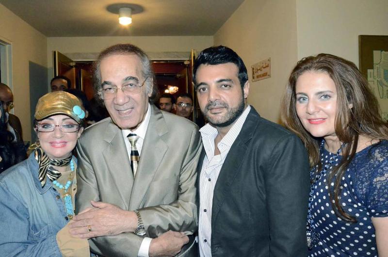 عائلة شهيرة ومحمود ياسين 