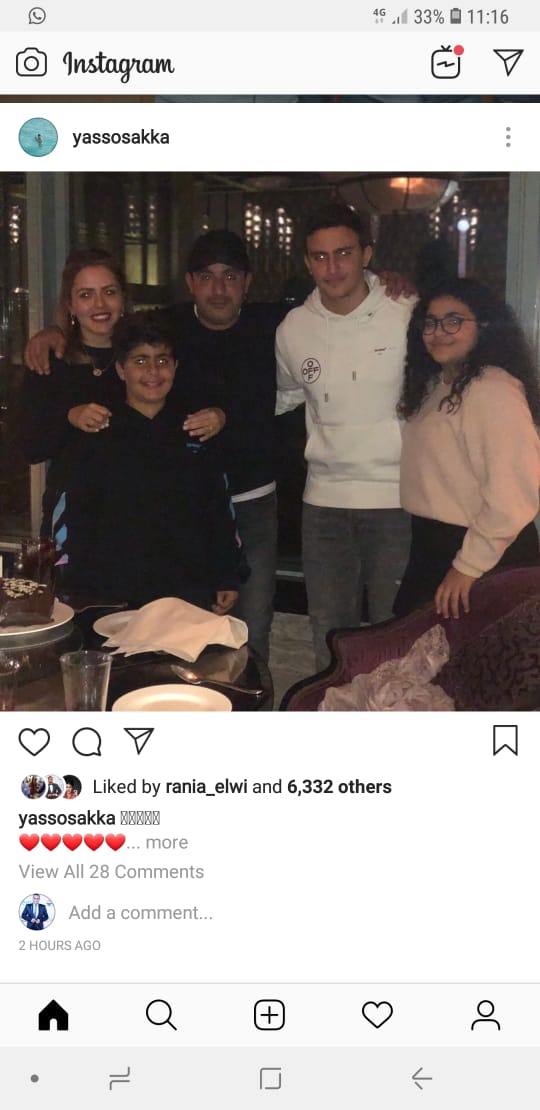 عائلة احمد السقا