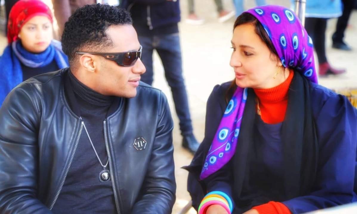 حلا شيحة مع محمد رمضان في مسلسل زلزال